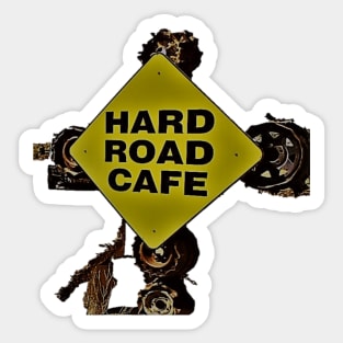 Hard Road Café Sticker